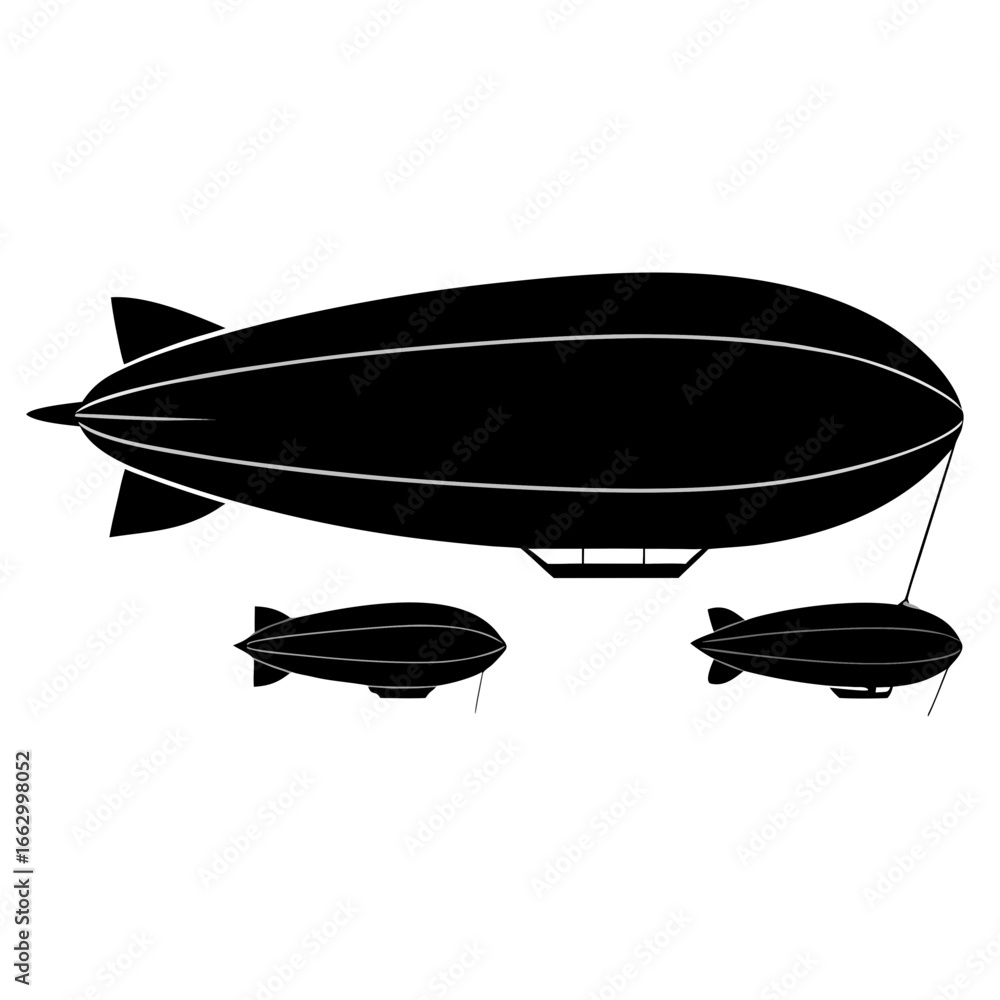 Fototapeta premium air balloon isolated on white