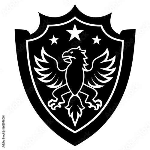 coat of arms with shield