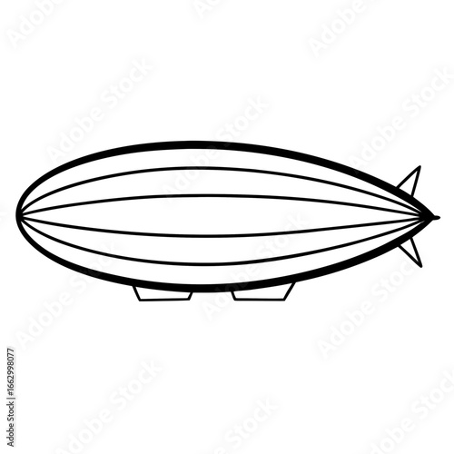 vector illustration of an air balloon