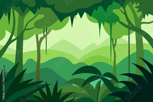 green forest landscape