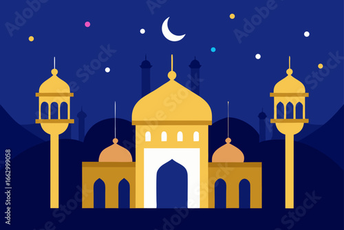 taj mahal vector