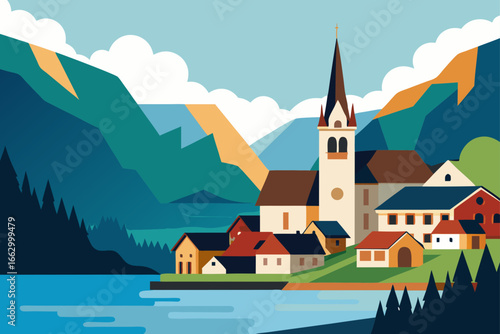 church in the mountains
