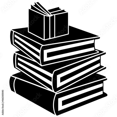 pile of books