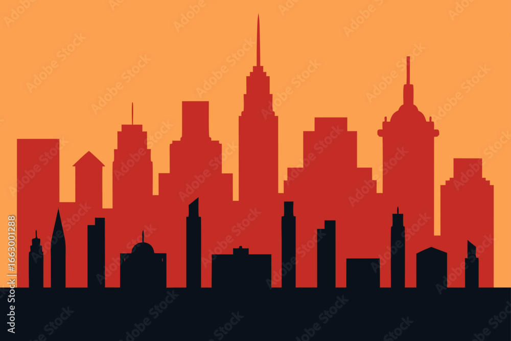 Fototapeta premium new york skyline