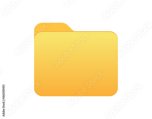 Yellow folder icon	