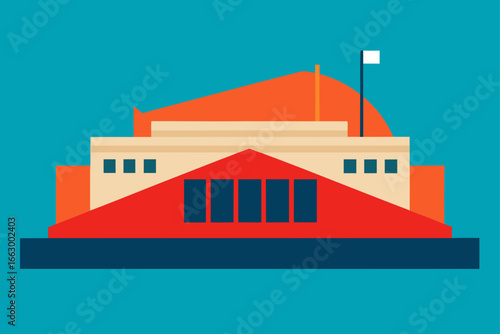 vector illustration of a house