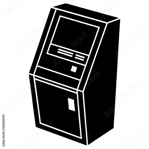 3d render of a modern computer