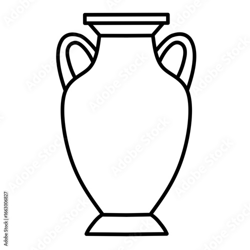 pottery bowl vector icon
