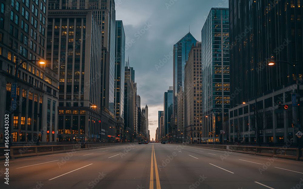 Fototapeta premium new york city at night