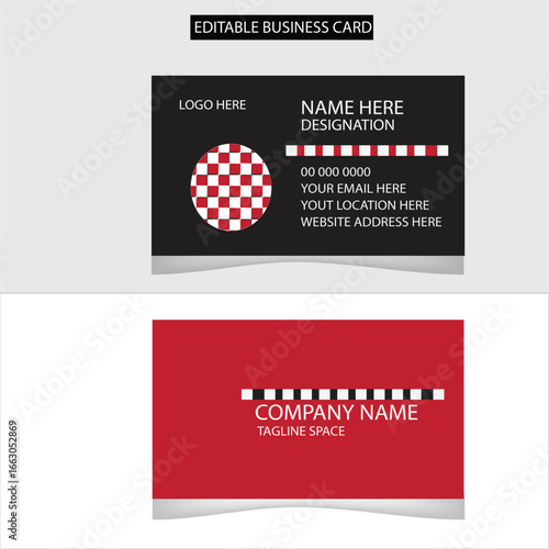 Simple Modern Professional Business Card Design