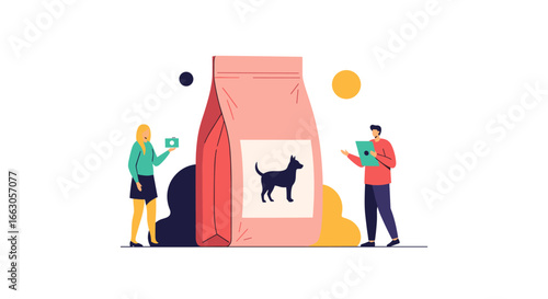 Expert pet food nutrition assessment and supply chain management for optimal canine health