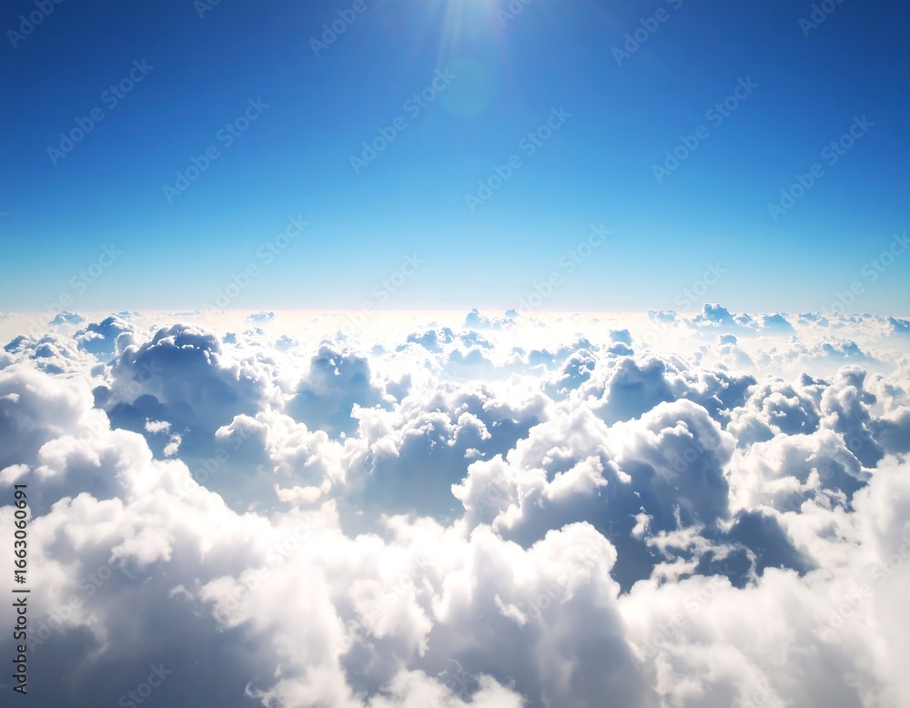 Fototapeta premium Vast expanse of clouds