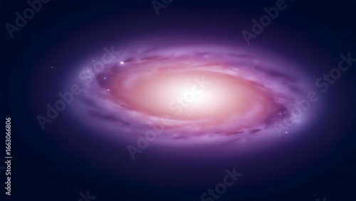 The bright light in the depths of the nebula