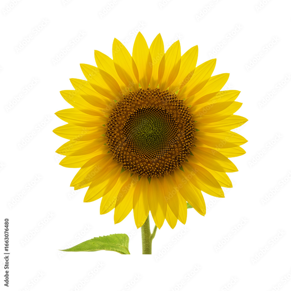 Fototapeta premium Flower With Transparent PNG background