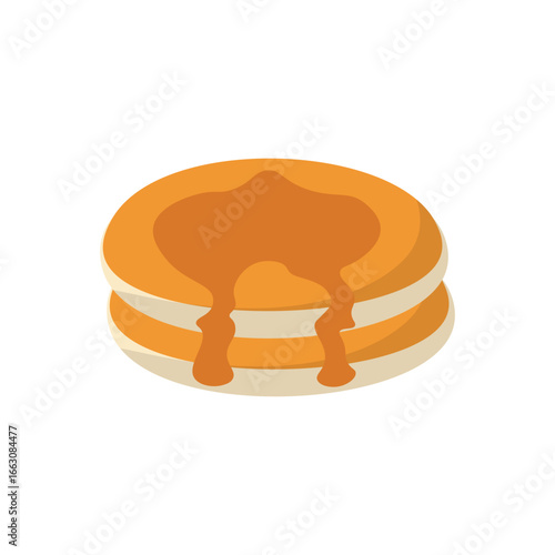 Pancakes Illustration