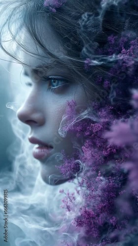 Surreal AI Portrait – Emotional Scent and Memory Connection