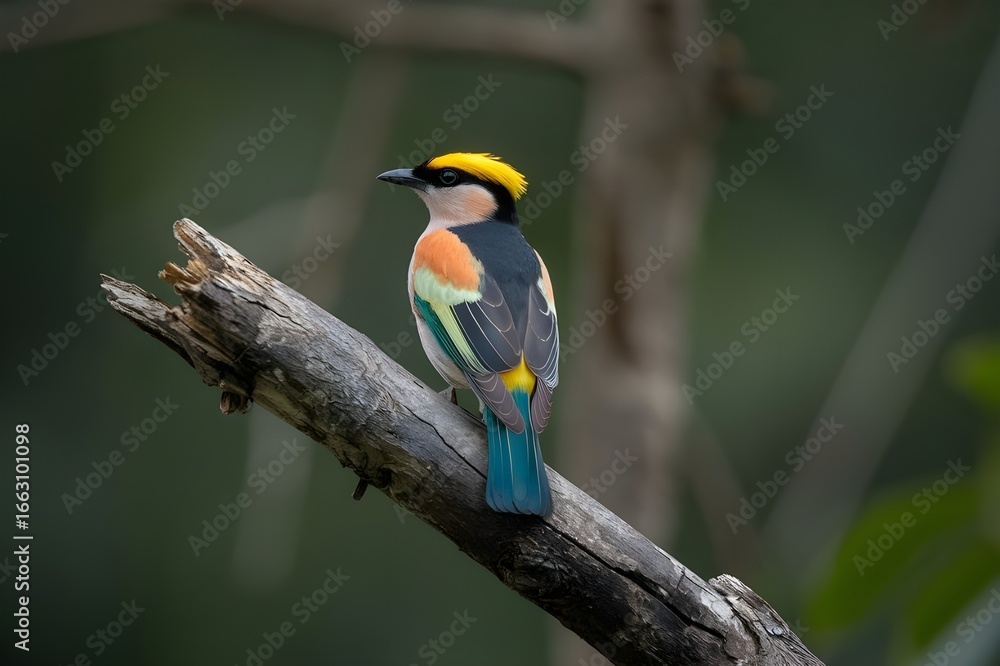 Fototapeta premium Bird on a branch