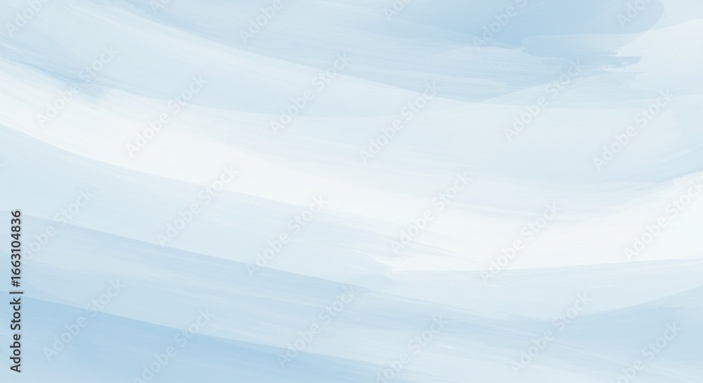 Obraz premium Abstract light blue watercolor background with soft brush strokes and textures