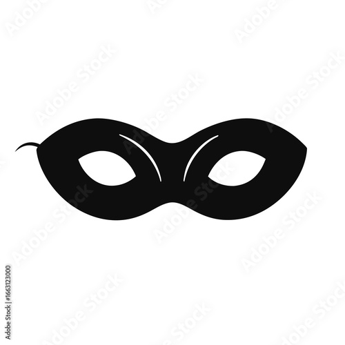 Mask superhero. Carnival mask icon. Vector 