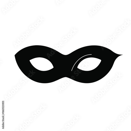 Mask superhero. Carnival mask icon. Vector 