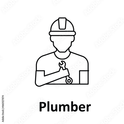  plumber Vector Icon which can easily modify or edit