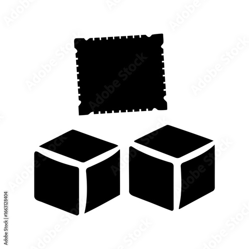 Abstract Representation of Random Access Memory and Data Cubes in Black
