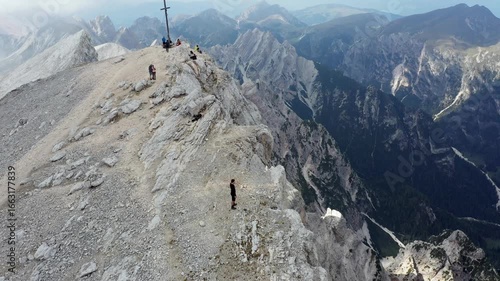 Croda del Becco, Seekofel, Dolomites, South Tyrol
