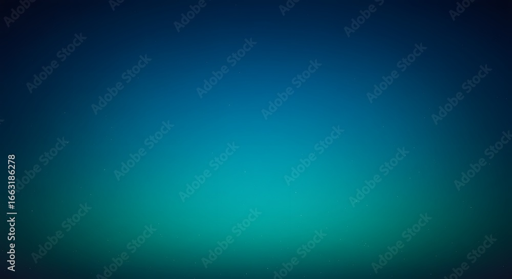 Obraz premium Gradient Blue and Teal Background with Stars