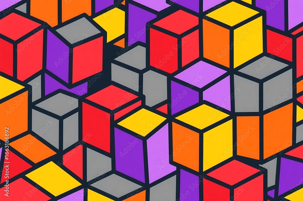 Obraz premium Would you like me to create a few alternative names with slightly different emphasis (like on “3D effect” or “pattern”)?