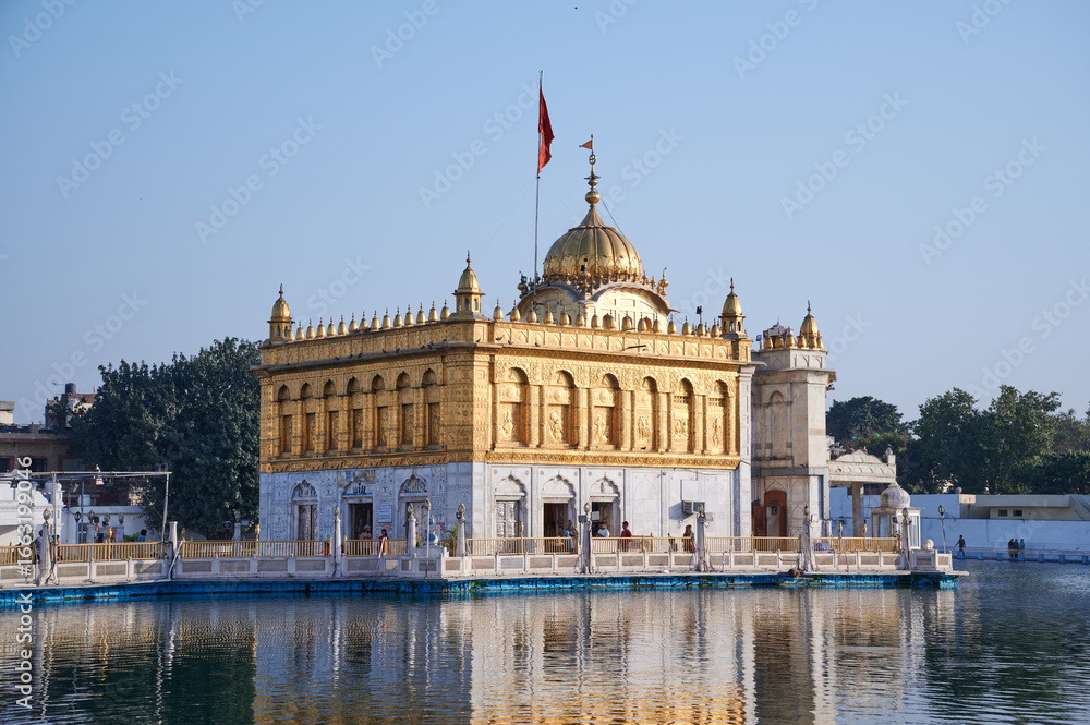 Naklejka premium Sri Durgiana Temple, a Hindu temple in Amritsar 
