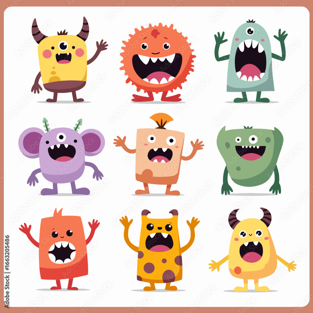 Fototapeta premium Monster0600114
