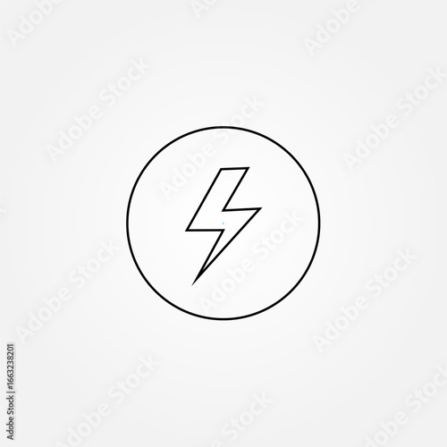 Creative vector illustration of electricity concept. Abstract glowing energy lines, electric power symbol, and technology background. Perfect for science, innovation, voltage. 