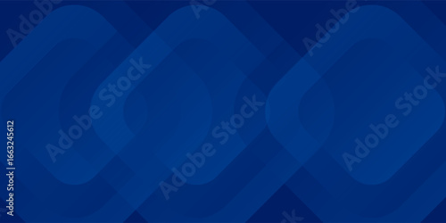 Abstract blue background with glowing geometric lines. Modern blue gradient square shape design. Futuristic technology concept. Suit for brochure, corporate, website, poster, banner, cover modern