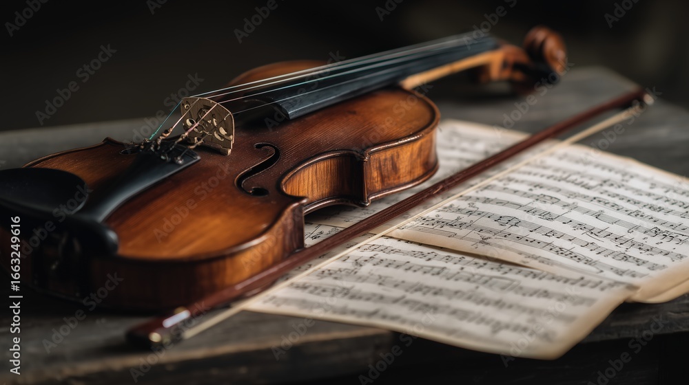 Fototapeta premium violin