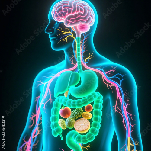 3d rendered illustration of a human brain