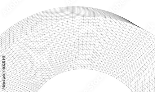 abstract shape vector 3d illustration