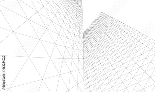 abstract shape vector 3d illustration