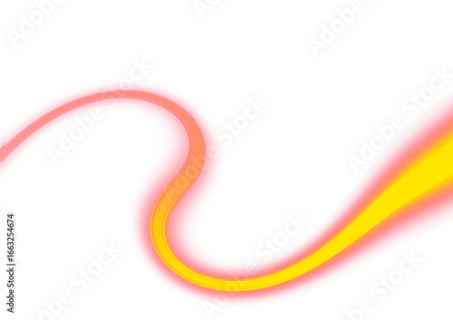 abstract yellow line wave vector background png