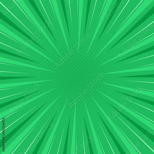 Comic green simple background, Minimalist background green comic