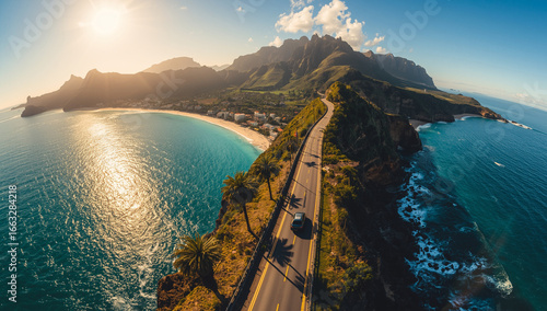 view from the top of a cruise ship