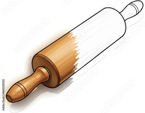 The Baker's Tool A French Rolling Pin