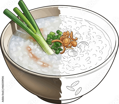 The Comforting Porridge A Congee Sketch