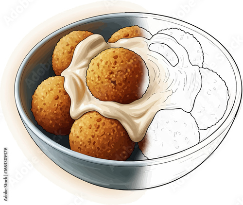The Crispy Chickpea A Falafel Sketch