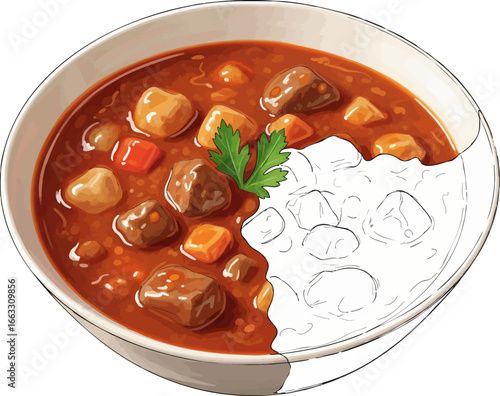 The Heart of Hungary A Goulash Sketch