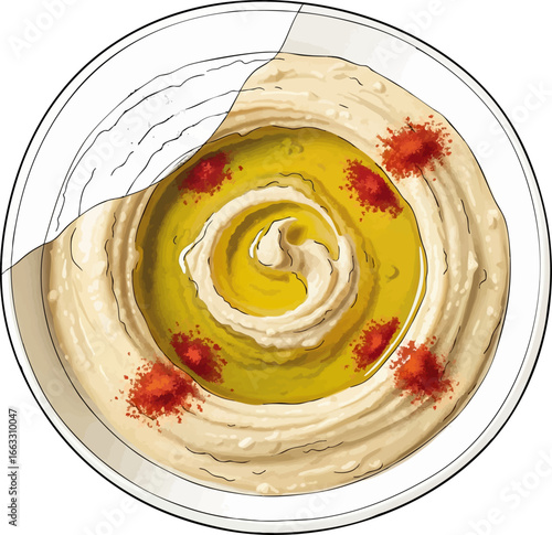 The Middle Eastern Dip A Hummus Sketch