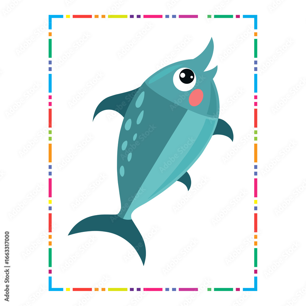 Obraz premium Classroom Animal Decorations vector art for kids page 69
