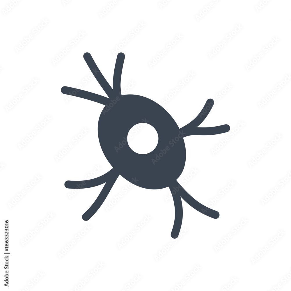 Obraz premium Neoplasm Cells Icon