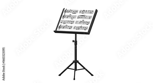 Adjustable Music Stand Portable Tripod Design for Musicians