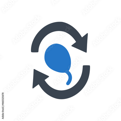 Bladder Health Cycle Icon