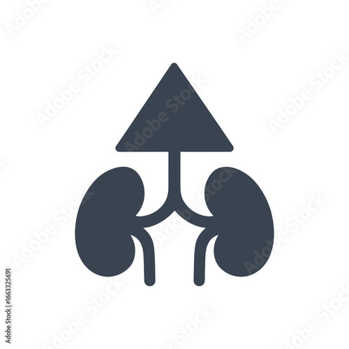 Adrenal Gland System Icon